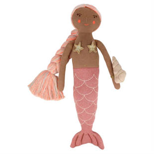 Meri Meri - Pink Knitted Mermaid - Jade Pembe Deniz Kızı