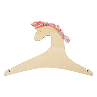 Meri Meri - Unicorn Clothes Hangers - Unicorn Ahşap Askı